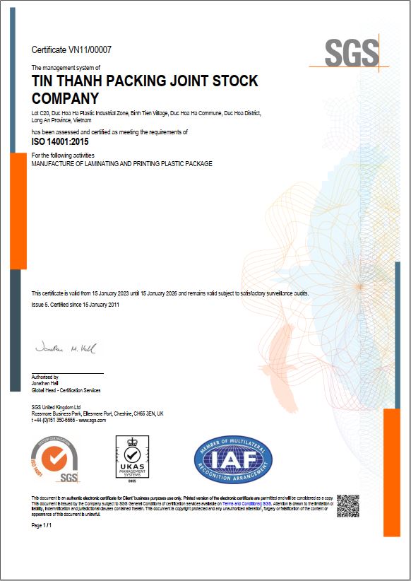 ISO 14001:2015